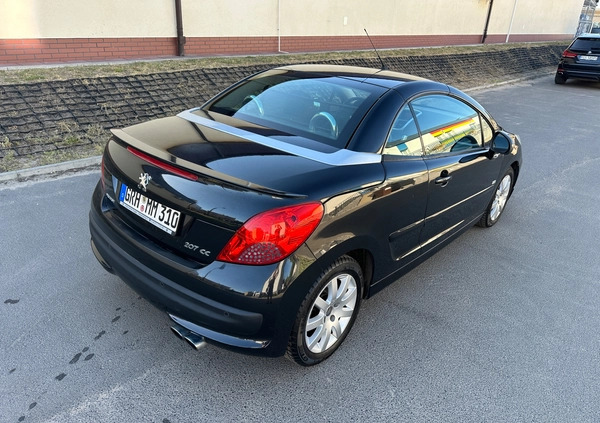 Peugeot 207 CC cena 14500 przebieg: 209205, rok produkcji 2008 z Gostyń małe 781